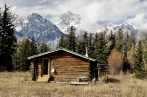 Cabin in Teton National Forest