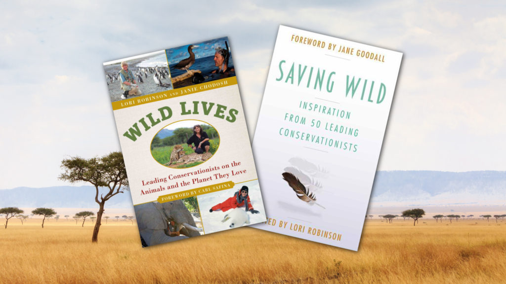 Saving Wild wildlife books by Lori Robinson