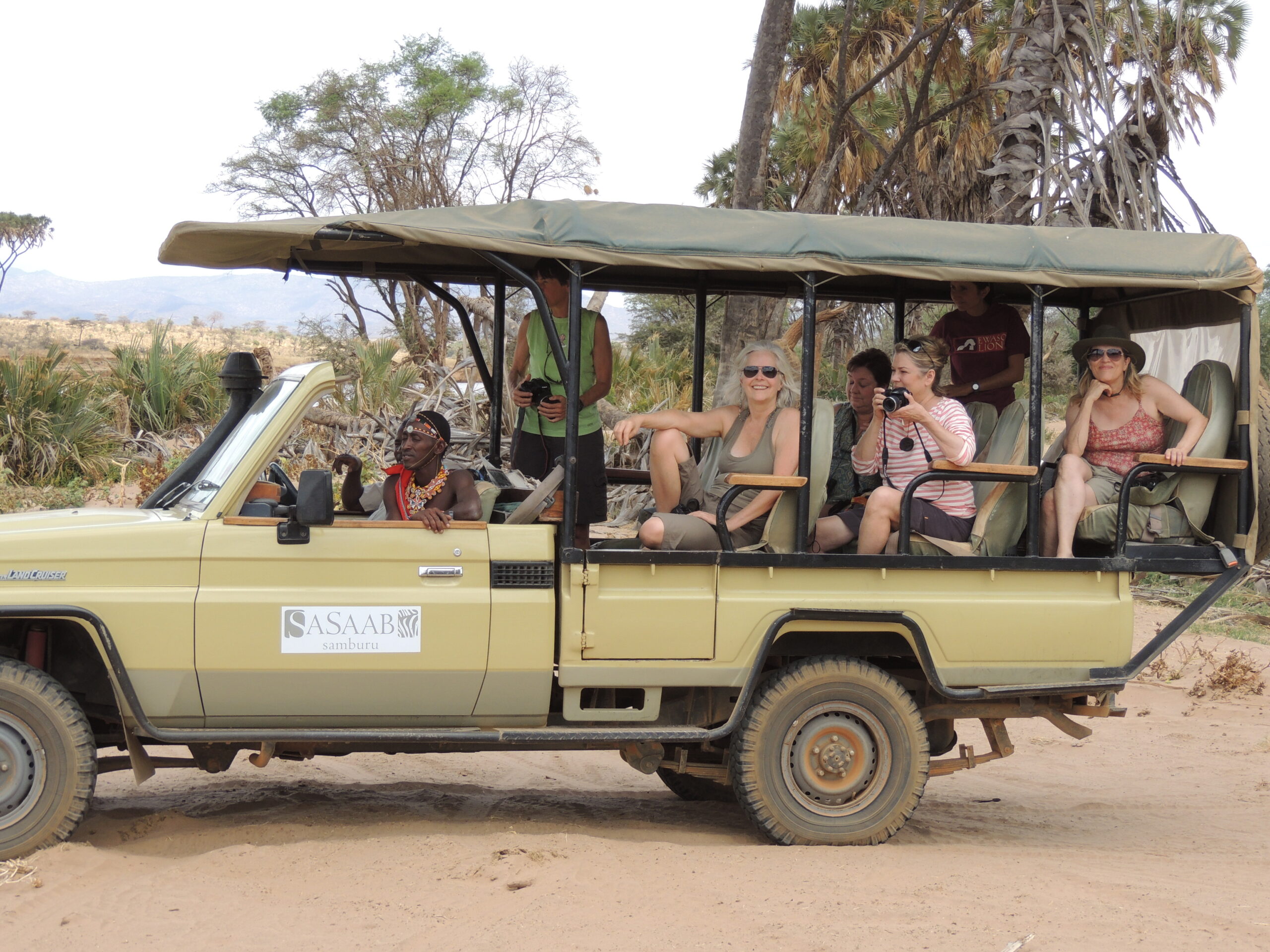 Safari Specialist, Lori Robinson, leading a Kenya safari.