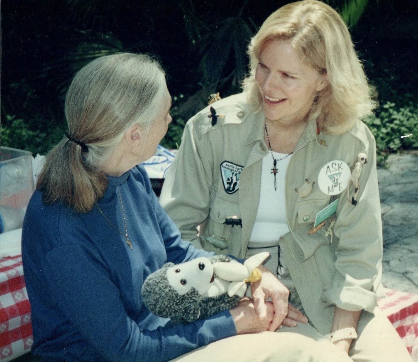Lori Robinson with Jane Goodall